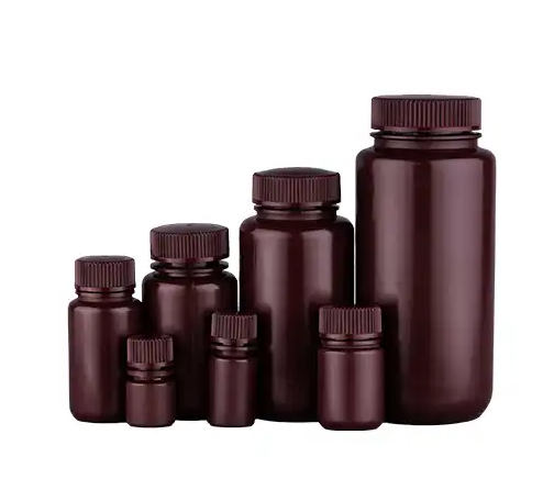 HDPE Wide Mouth Bottle Amber/ HDPE 광구병 갈색